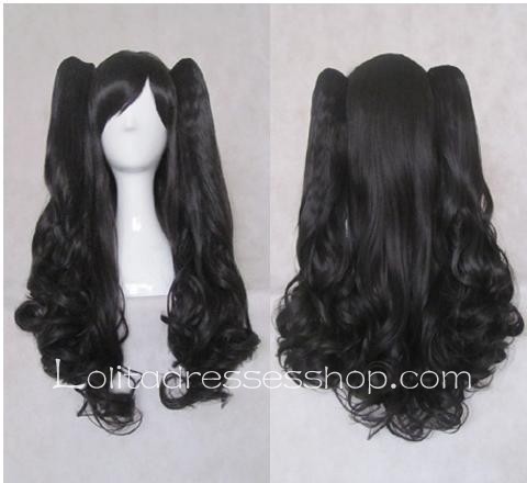 Lolita Curly Wig by Black 80cm