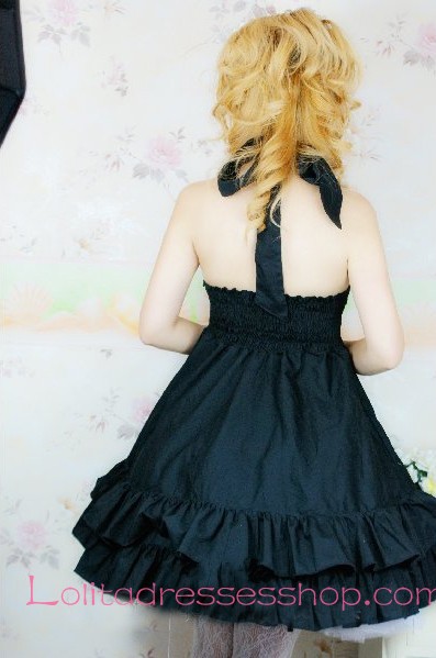 Lolita Black Palace Barbie Dream Tee Dress