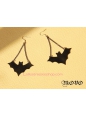 Lolita Original Retro Gothic Bat Earring