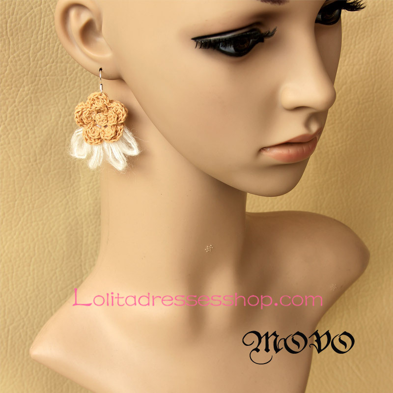 Lolita Sweety Lovely Little Freshness Flower Earring