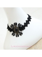 Lolita Fashion Black Lace Necklace