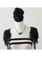 Lolita Punk Black Gears Hip-Hop Fashion Clavicle Sweater Chain