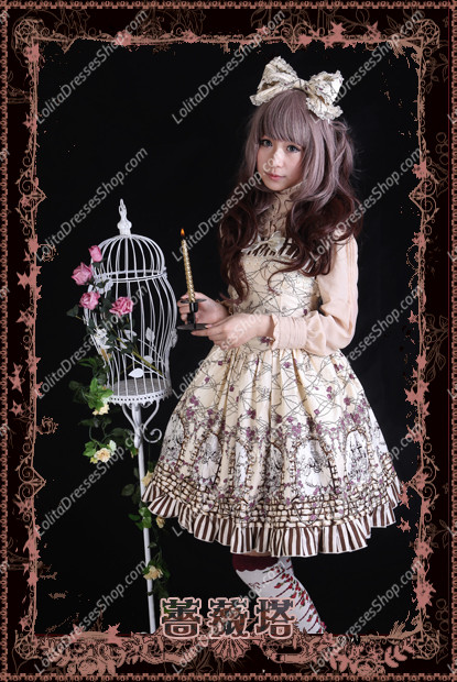 Cotten Sweet Sleeping Beauty JSK Infanta Lolita Dress