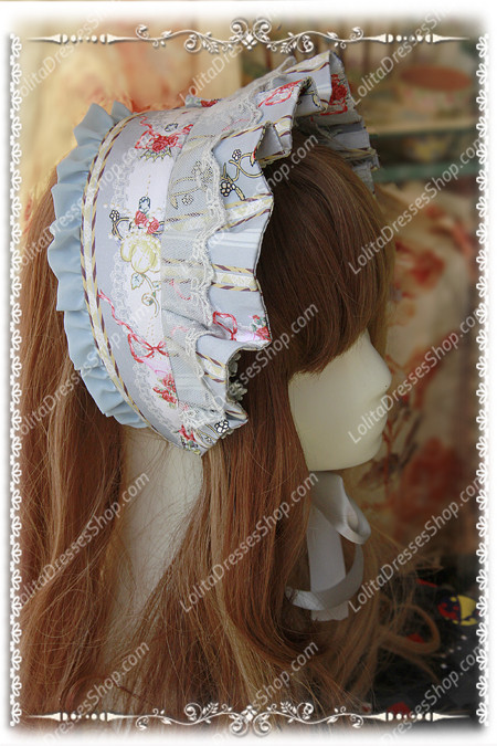 Sweet Cinderella Print Infanta Lolita headband