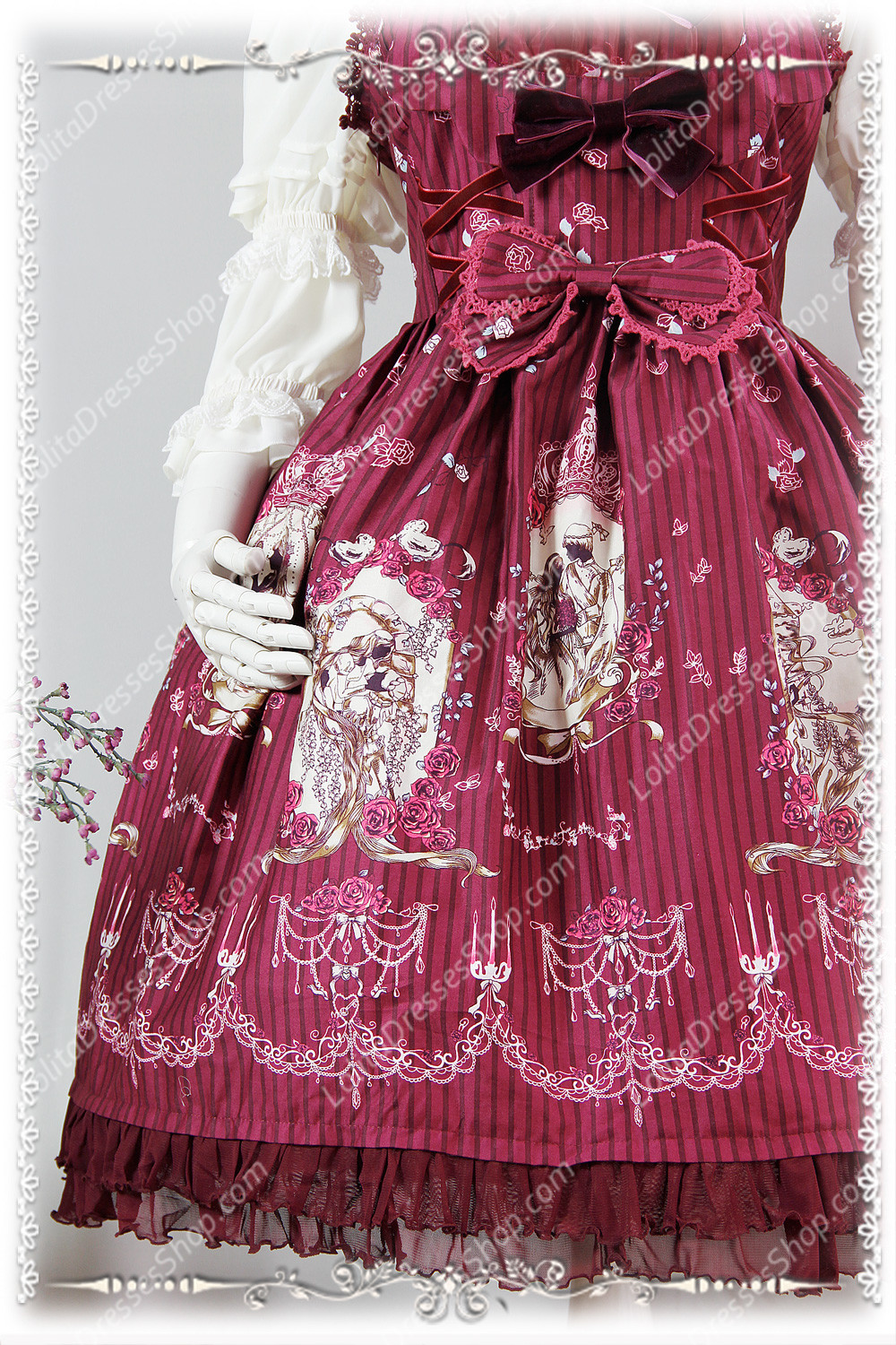 Sweet Cotten Print Jangled Infanta Lolita JSK