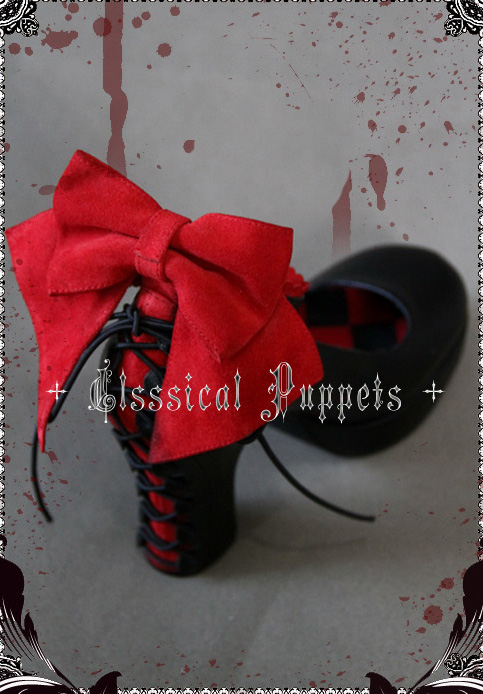 Theater Theme Elegant Classical Puppets Lolita Shoes