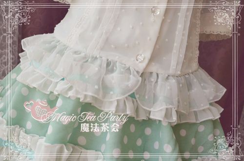Chiffon Magic Tea Party Half Sleeve Lolita Shirt