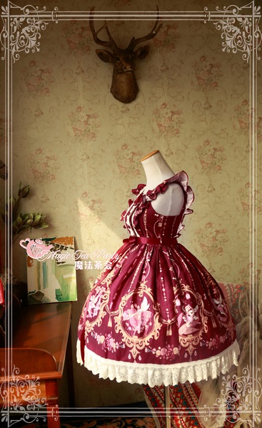 Flower fairy Magic Tea Party Lolita Jumper Dress