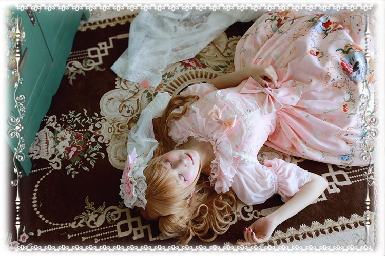 The Little Mermaid Infanta Lolita Printed JSK