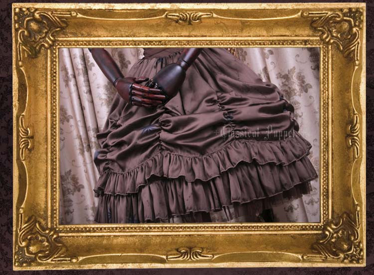 Elegy Gothic Classical Puppets Lolita Jumper Dress Short Version