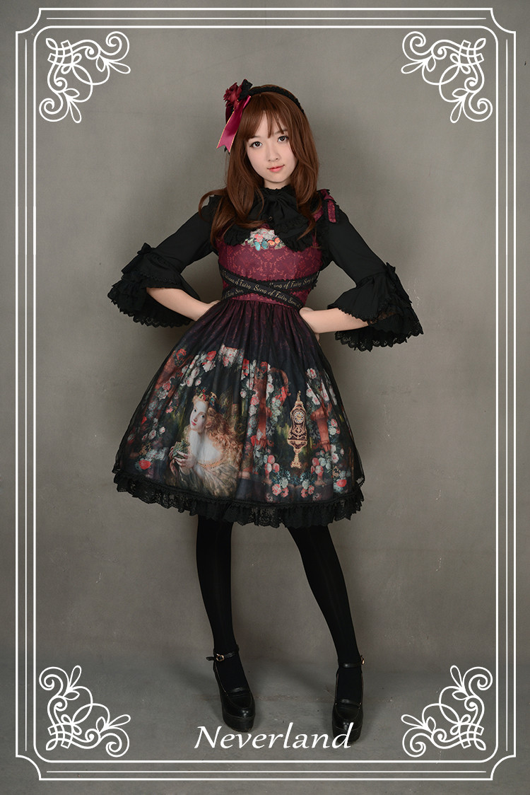 Song of Fairy Neverland Lolita Jumper Dress