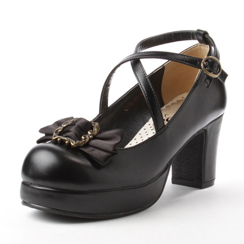 Classic Simple And Elegant PU Lolita Shoes