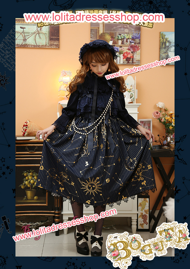 Astrology Series Classical Style Lolita Bonnet