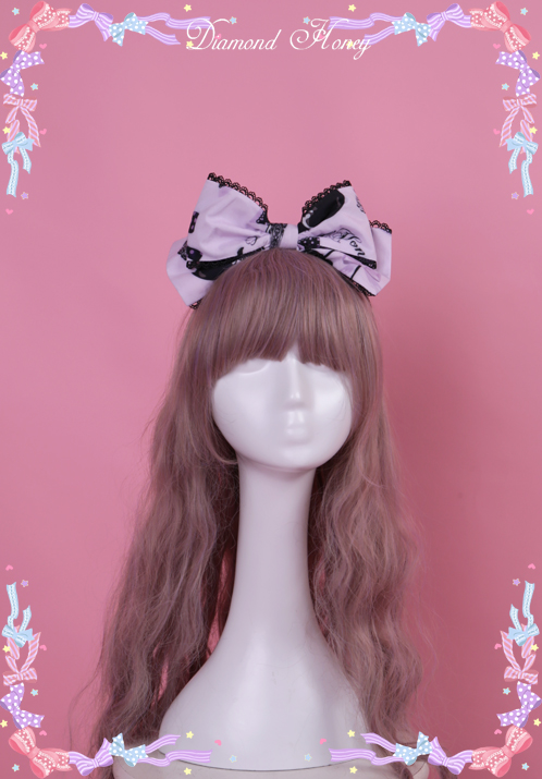 Diamond Honey - Cherry Cross Lolita Cute Goth Little Devil KC Headband
