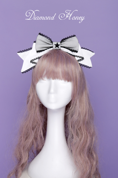 Starry Moon Cat Lolita cute sweet princess star KC headband