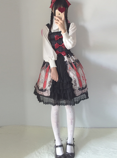 Japanese Traveller\\\'s Anthem Sling Dress Sweet Lolita