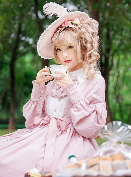 Rose Manor Classic Lolita Long Sleeve Dress