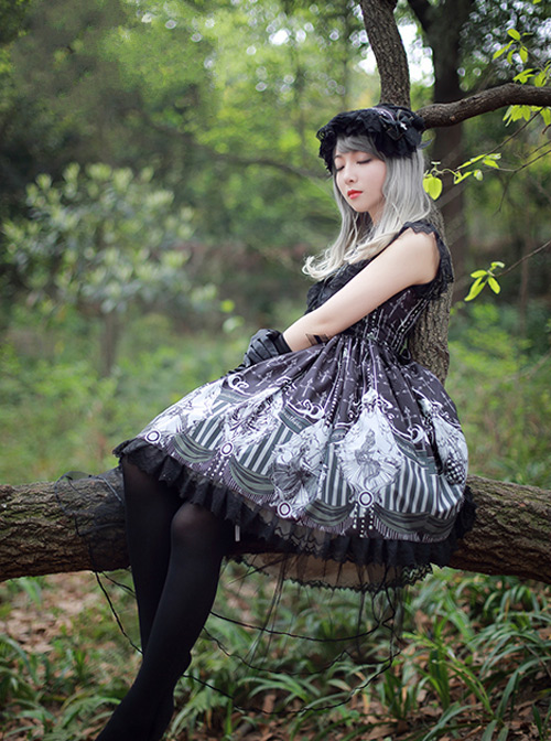 Seven Deadly Sins Series Gothic Lolita Sleeveless Dress