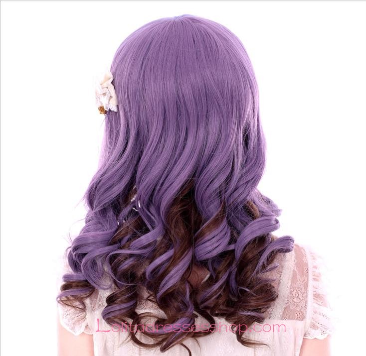 Lolita Purple Maid Sweet Cosplay Wig