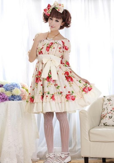 cotton-light-yellow-bow-lolita-dress