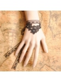 Sweet Brown Lace Lolita Bracelet