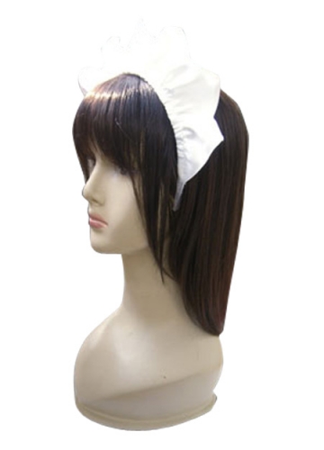 White Cotton Maid Headwear