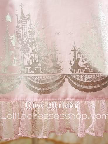 Rose Melody Sweet Square-collar Short Sleeve Lolita Dress