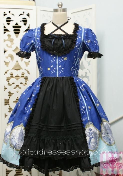 Dream of Delicate Ruffles Short Sleeve Knee-length Lolita Dress
