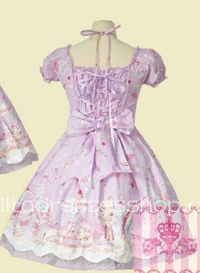 Sweet Cotton Dream of Lolita Milky Planet Lolita Dress