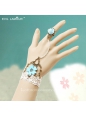 Blue and White Sweet Lace Lolita Bracelet