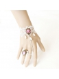 White Sweet Lace Lolita Bracelet