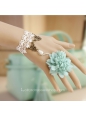 Blue And White Flower Ring Lolita Bracelet