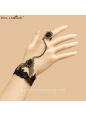 Black Gothic Lace Lolita Bracelet