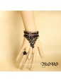 Black Lace Gothic Lolita Bracelet