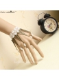 White Lace Metal Accessories Lolita Bracelet