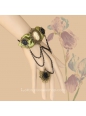 Green Chiffon Lolita Bracelet