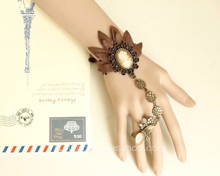 Coffee Lace Lolita Bracelet