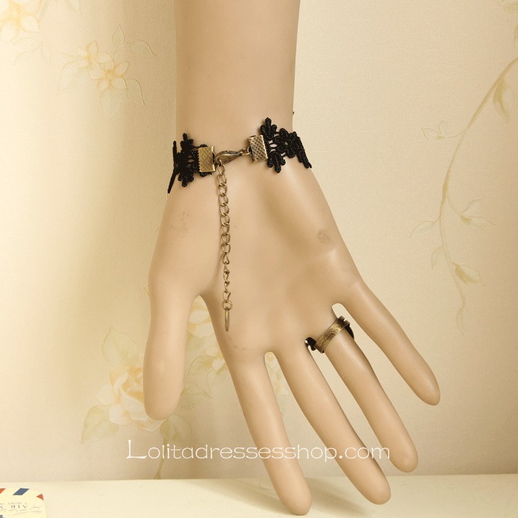 Coffee Lace Lolita Bracelet