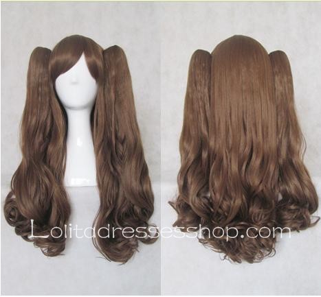 Lolita Curly Wig Brown 80cm