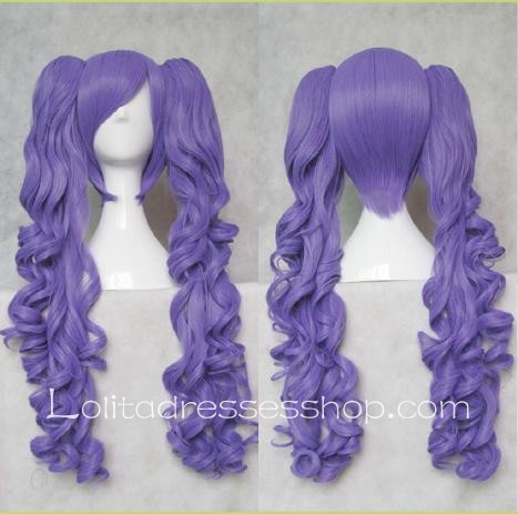 Lolita Curly Wig by Purple 55cm