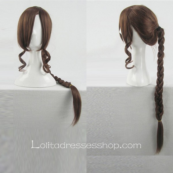 Lolita Curly Wig by Brown 80cm