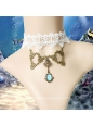 Lolita White Mermaid Lace Pendant Necklace