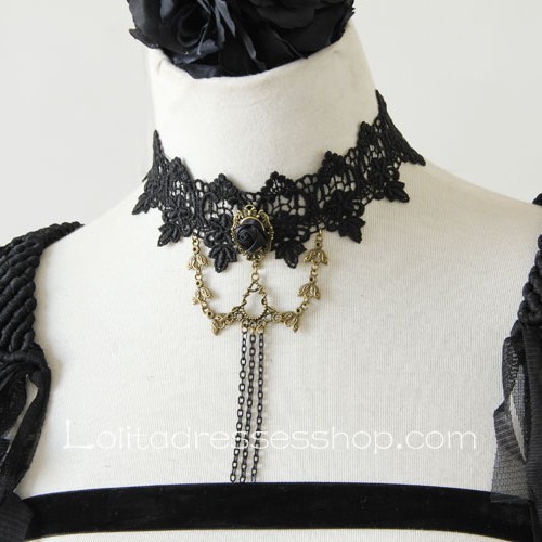 Lolita Noble Vintage Lace Necklace