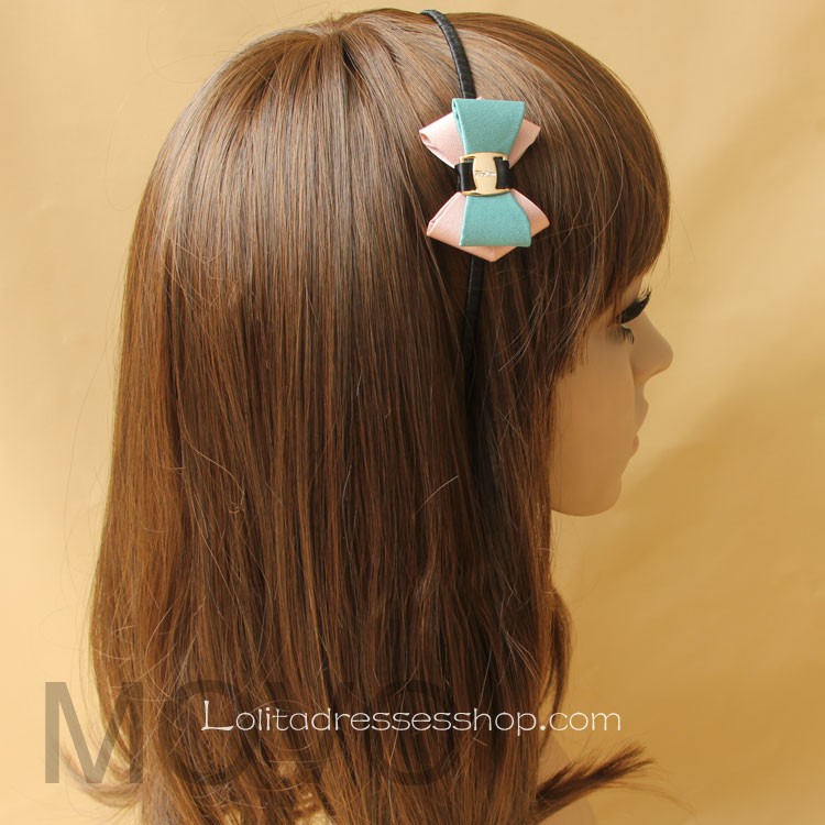Lolita Headdress Sweet Chiffon Bow Headband