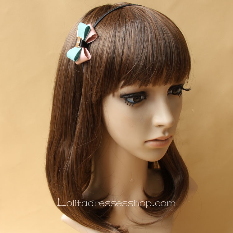 Lolita Headdress Sweet Chiffon Bow Headband