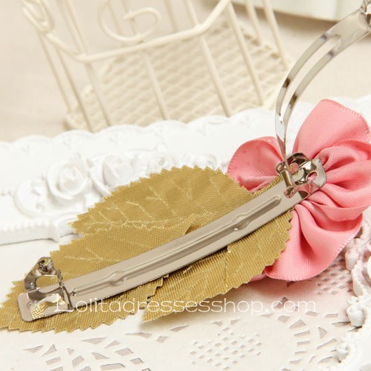 Lolita Headdress Idyllic Small Fresh Fashion Flowers Barrette