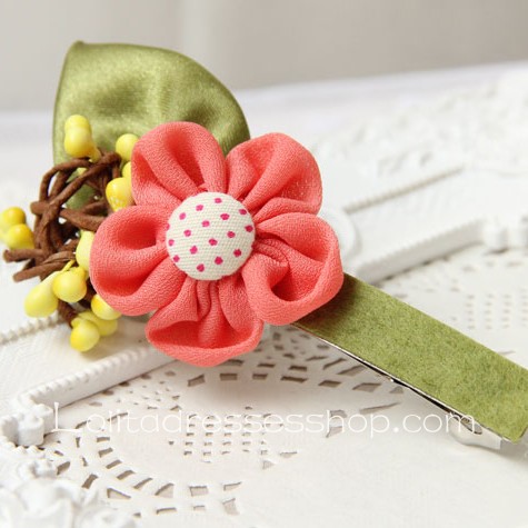 Lolita Headdress Small Fresh Flowers Forest Barrette