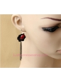 Lolita Temptation Gothic Black Lace Tassels Earring