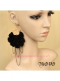 Lolita Generous Fashion Flower Tassels Nightclub Earring