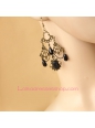 Lolita Dark Queen Gothic Retro Nightclub Earring